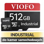 VIOFO microSDHC 512GB Industrial V30 karta pamięci do kamer samochodowych